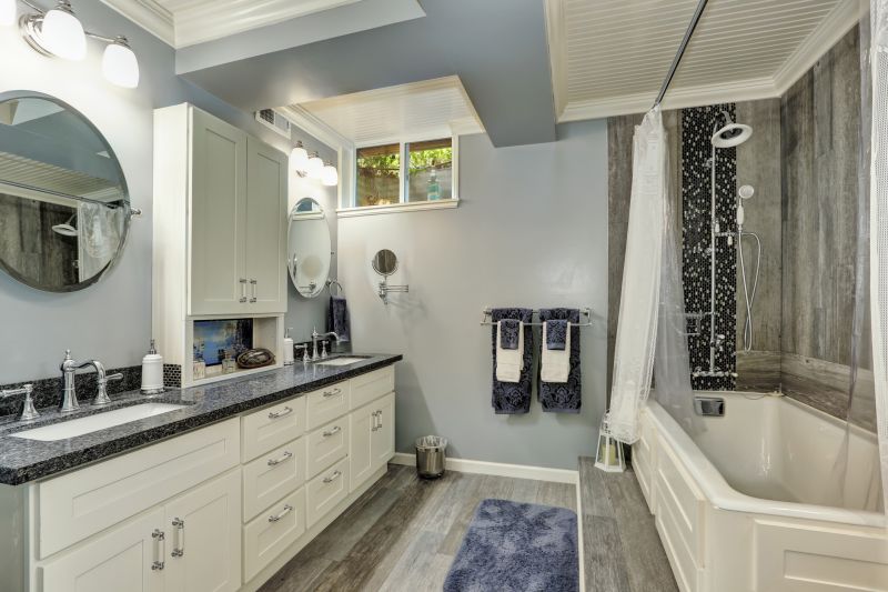 Expanded Bathroom with Custom Storage